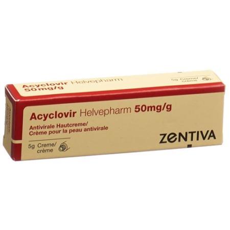 Acyclovir Helvepharm Cream 50mg/g Tb 5g - PrimeCare Global