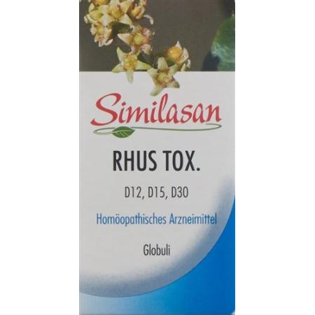 SIMILASAN Rhus tox Glob D12/D15/D30 15 g - PrimeCare Global