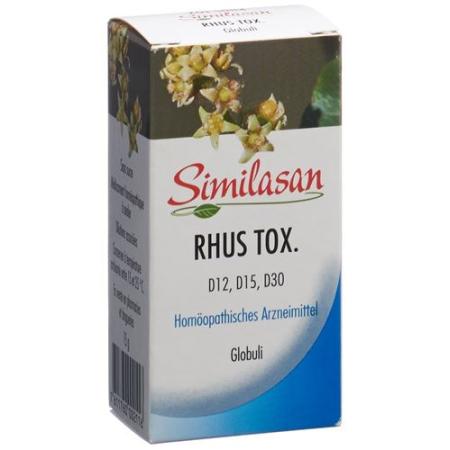 SIMILASAN Rhus tox Glob D12/D15/D30 15 g - PrimeCare Global