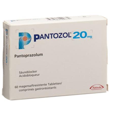 Pantozol Filmtablet 20 mg 60 pcs - PrimeCare Global