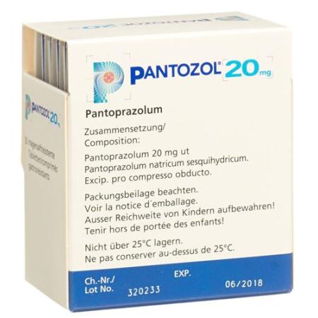 Pantozol Filmtablet 20 mg PocketPack 30 pcs - PrimeCare Global