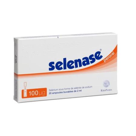 Selenase peroral solution 100 mcg 20 drinking bottles 2 ml - PrimeCare Global