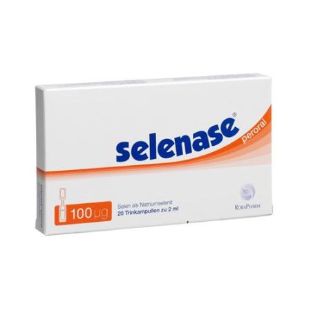 Selenase peroral solution 100 mcg 20 drinking bottles 2 ml - PrimeCare Global