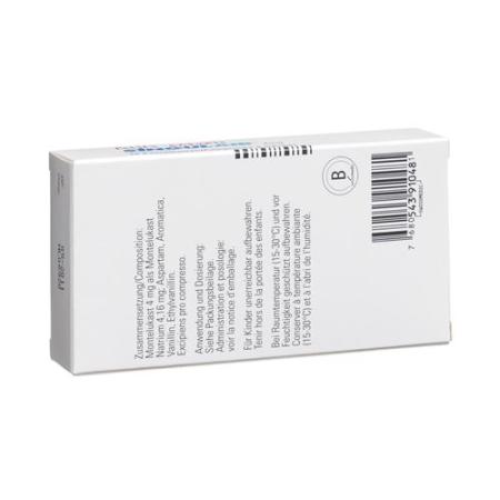 Singulair Kautabl 4 mg Kleink 28 pcs - PrimeCare Global