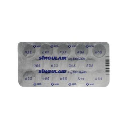 Singulair Kautabl 4 mg Kleink 28 pcs - PrimeCare Global