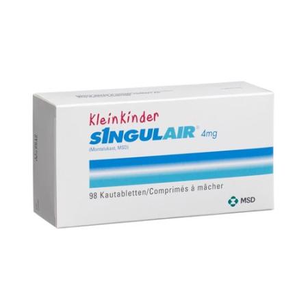 Singulair Kautabl 4 mg Kleink 98 pcs - PrimeCare Global