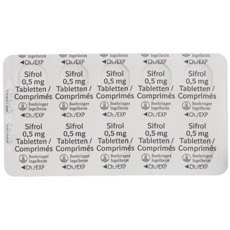 Sifrol Tabl 0.5 mg 100 pcs - PrimeCare Global