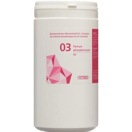 PHYTOMED SCH&Uuml;SSLER Nr3 Ferrum phosphoricum Tabl D 6 50 g - PrimeCare Global