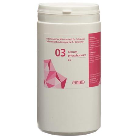 PHYTOMED SCH&Uuml;SSLER Nr3 Ferrum phosphoricum Tabl D 6 50 g - PrimeCare Global