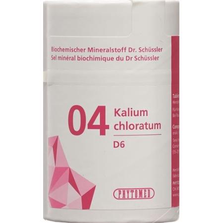 PHYTOMED SCH&Uuml;SSLER Nr4 potassium chloratum tablets D 6 100 g - PrimeCare Global