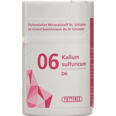 PHYTOMED SCH&Uuml;SSLER Nr6 potassium sulfuricum Tabl D 6 100 g - PrimeCare Global