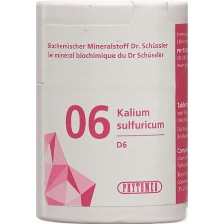 PHYTOMED SCH&Uuml;SSLER Nr6 potassium sulfuricum Tabl D 6 1 kg - PrimeCare Global