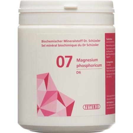 PHYTOMED SCH&Uuml;SSLER Nr7 Magnesium phosphoricum Tabl D 6 500 g - PrimeCare Global