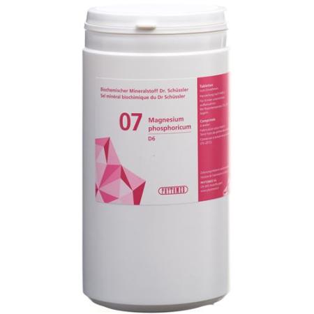 PHYTOMED SCH&Uuml;SSLER Nr7 Magnesium phosphoricum Tabl D 6 1 kg - PrimeCare Global