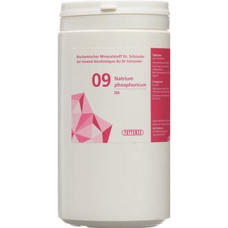 PHYTOMED SCH&Uuml;SSLER Nr9 sodium phosphoricum Tabl D 6 500 g - PrimeCare Global