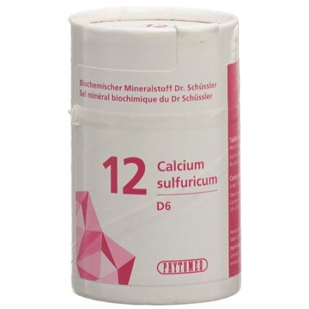 PHYTOMED SCH&Uuml;SSLER Nr12 Calcium sulfuricum Tabl D 6 500 g - PrimeCare Global