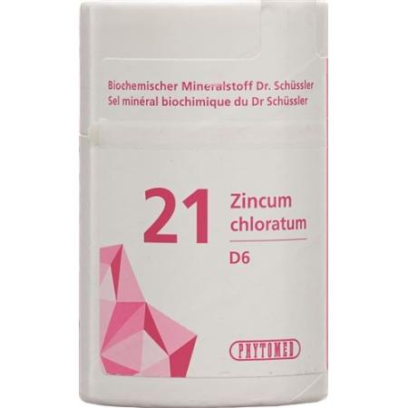 PHYTOMED SCH&Uuml;SSLER Nr21 Zincum chloratum Tabl D 6 50 g - PrimeCare Global