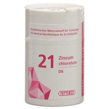 PHYTOMED SCH&Uuml;SSLER Nr21 Zincum chloratum Tabl D 6 500 g - PrimeCare Global