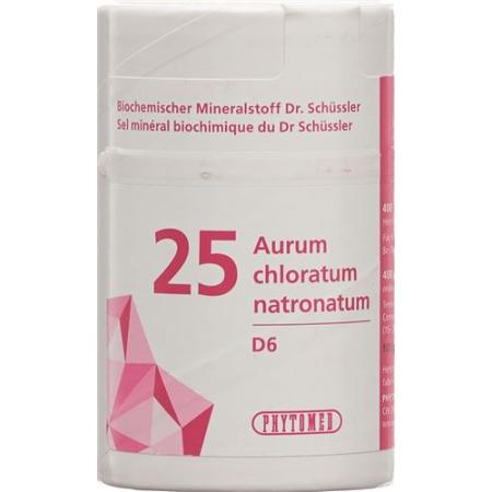 PHYTOMED SCH&Uuml;SSLER Nr25 Aurum chloratum Tabl D 6 1 kg - PrimeCare Global