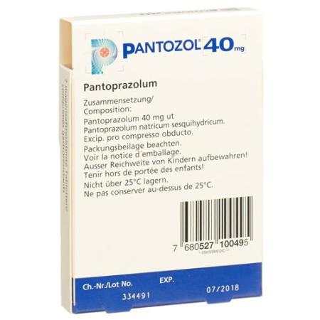 Pantozol Filmtablet 40 mg PocketPack 7 pcs - PrimeCare Global