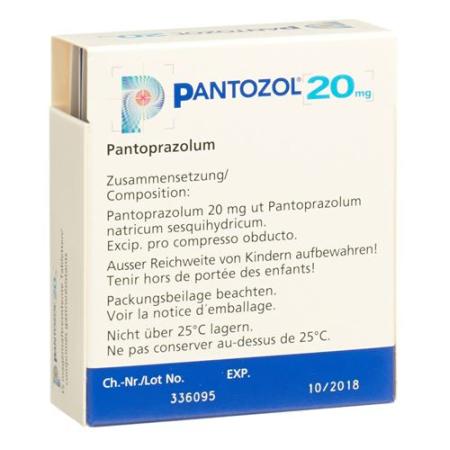 Pantozol Filmtablet 20 mg PocketPack 15 pcs - PrimeCare Global