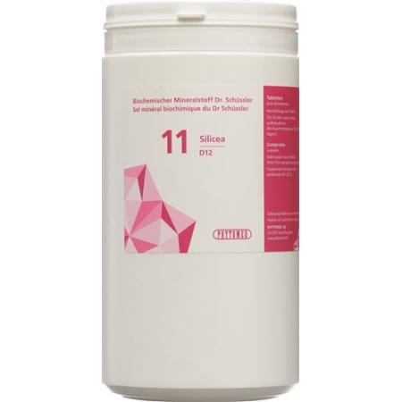 PHYTOMED SCH&Uuml;SSLER Nr11 Silicea Tabl D 12 Ds 1 kg - PrimeCare Global