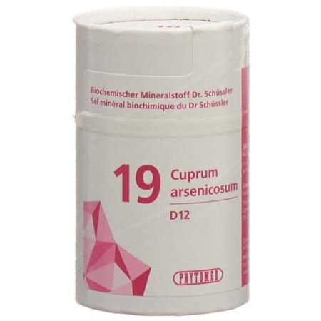 PHYTOMED SCH&Uuml;SSLER Nr19 Cuprum arsenicosum Tabl D 12 50 g - PrimeCare Global