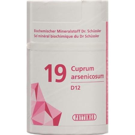 PHYTOMED SCH&Uuml;SSLER Nr19 Cuprum arsenicosum Tabl D 12 100 g - PrimeCare Global