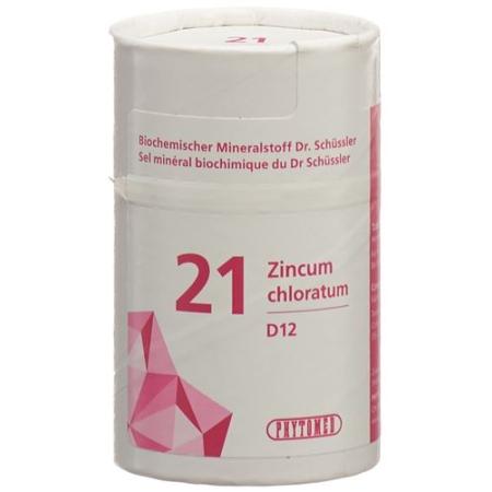 PHYTOMED SCH&Uuml;SSLER Nr21 Zincum chloratum Tabl D 12 50 g - PrimeCare Global