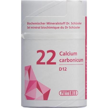 PHYTOMED SCH&Uuml;SSLER Nr22 Calcium carbonicum Tabl D 12 500 g - PrimeCare Global