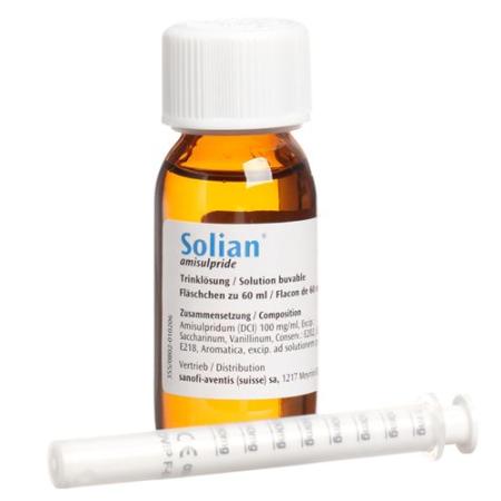 Solian drops 100 mg/ml bottle 60 ml - PrimeCare Global