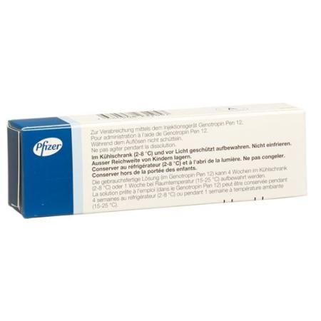 Genotropin dry sub 12 mg with Solvens Amp - PrimeCare Global