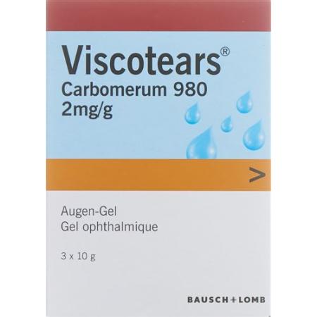 Viscotears Eye Gel 3 Tb 10 g - PrimeCare Global