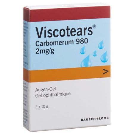 Viscotears Eye Gel 3 Tb 10 g - PrimeCare Global