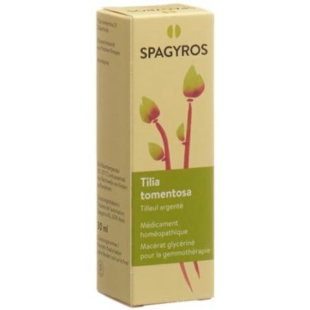 Spagyros Gemmo Tilia tomentosa Glyc Maz D 1 30 ml - PrimeCare Global