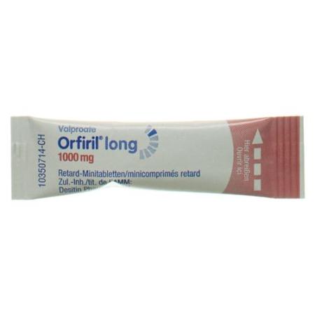 Orfiril long mini packs with sustained release mini tablets 1000 mg Btl 100 - PrimeCare Global
