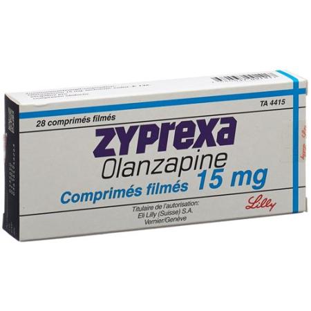 Zyprexa Filmtablet 15 mg 28 pcs - PrimeCare Global