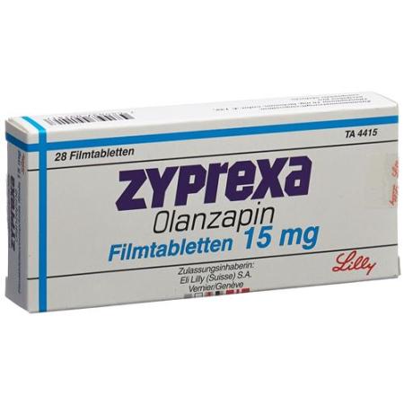 Zyprexa Filmtablet 15 mg 28 pcs - PrimeCare Global