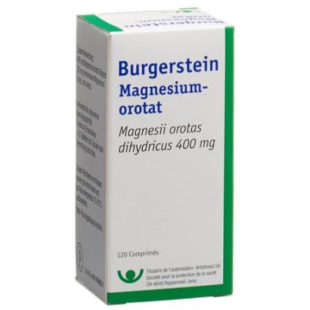 Burgerstein Magnesium Orotate 120 tablets - PrimeCare Global