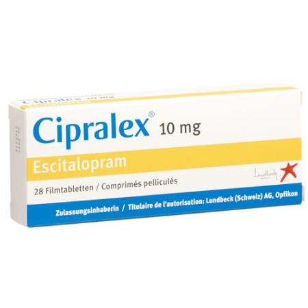 Cipralex film tablets 10 mg 28 pcs - PrimeCare Global