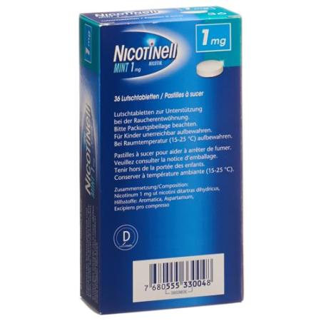Nicotinell lozenges 1 mg mint 36 pieces - PrimeCare Global