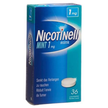 Nicotinell lozenges 1 mg mint 36 pieces - PrimeCare Global