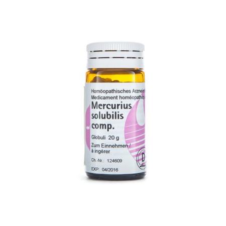 Phoenix Mercurius Solubilis Comp Globuli 20г - PrimeCare Global
