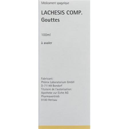 Phoenix Lachesis comp spag 100 ml - PrimeCare Global