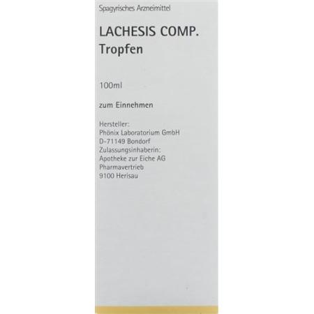 Phoenix Lachesis comp spag 100 ml - PrimeCare Global