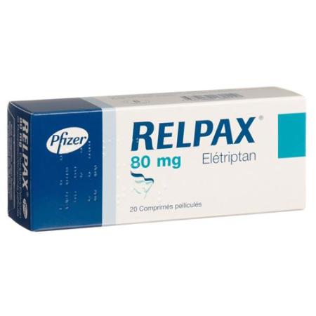 Relpax Filmtablet 80 mg 20 pcs - PrimeCare Global