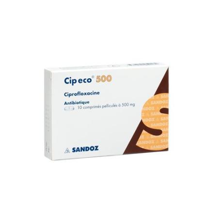 Cip eco film tablet 500 mg 10 pcs - PrimeCare Global