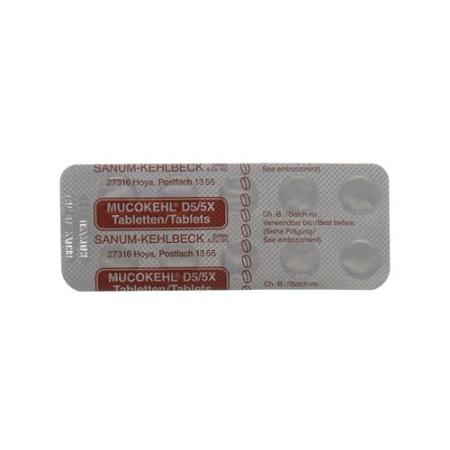 Mucokehl Tabl D 5 100 pcs - PrimeCare Global