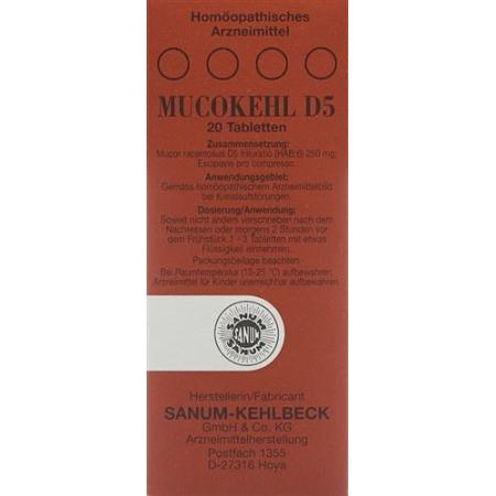 Mucokehl Tabl D 5 100 pcs - PrimeCare Global