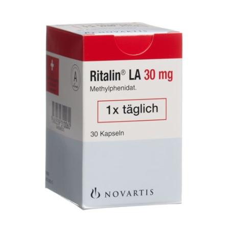 Ritalin LA Caps 30 mg 100 pcs - PrimeCare Global